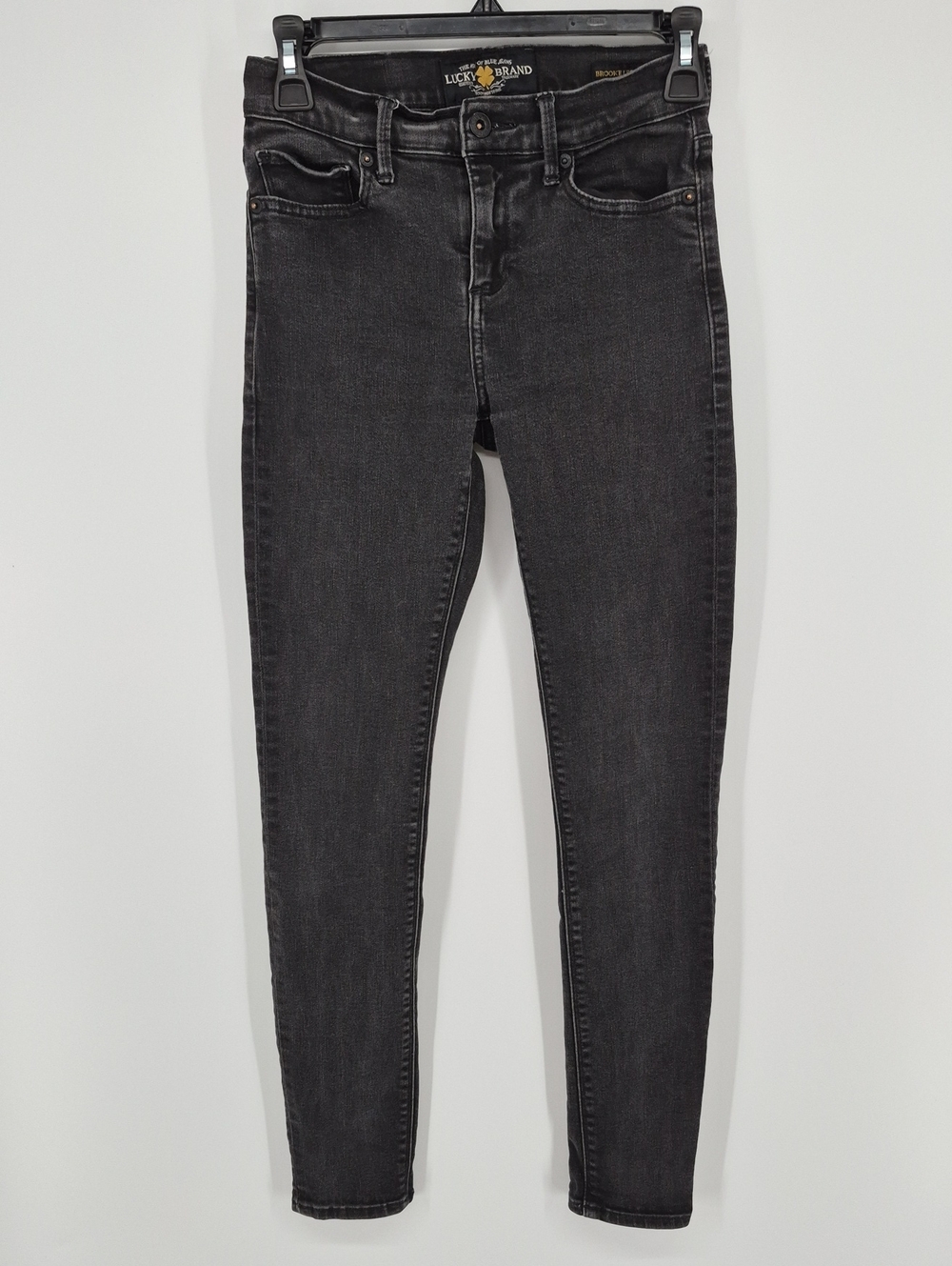Lucky Brand Brooke Legging Jeans Wash Black Skinny Ankle Women's Size 0/25
